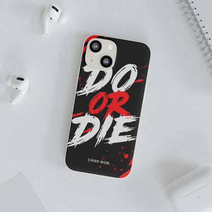 Do Or Die Splatter iPhone 13 mini Case - Soft
