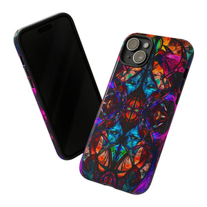 Gothic Stained Glass Splendor - Protective Phone Case