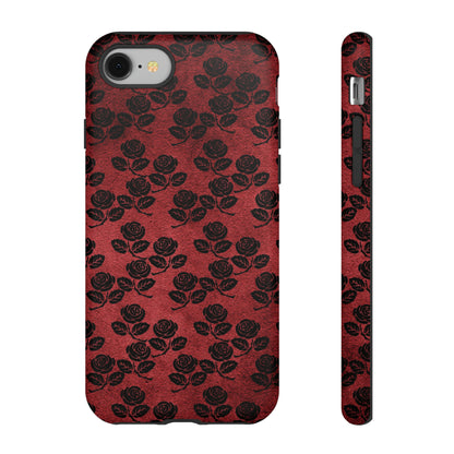 Rosemony Gothic Flower - Protective Phone Case