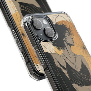 Celestial Elegance – Handyhülle für iPhone (Clear Impact – Magnetisch)