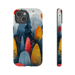 Scandinavian Forest Elegance - Protective Phone Case