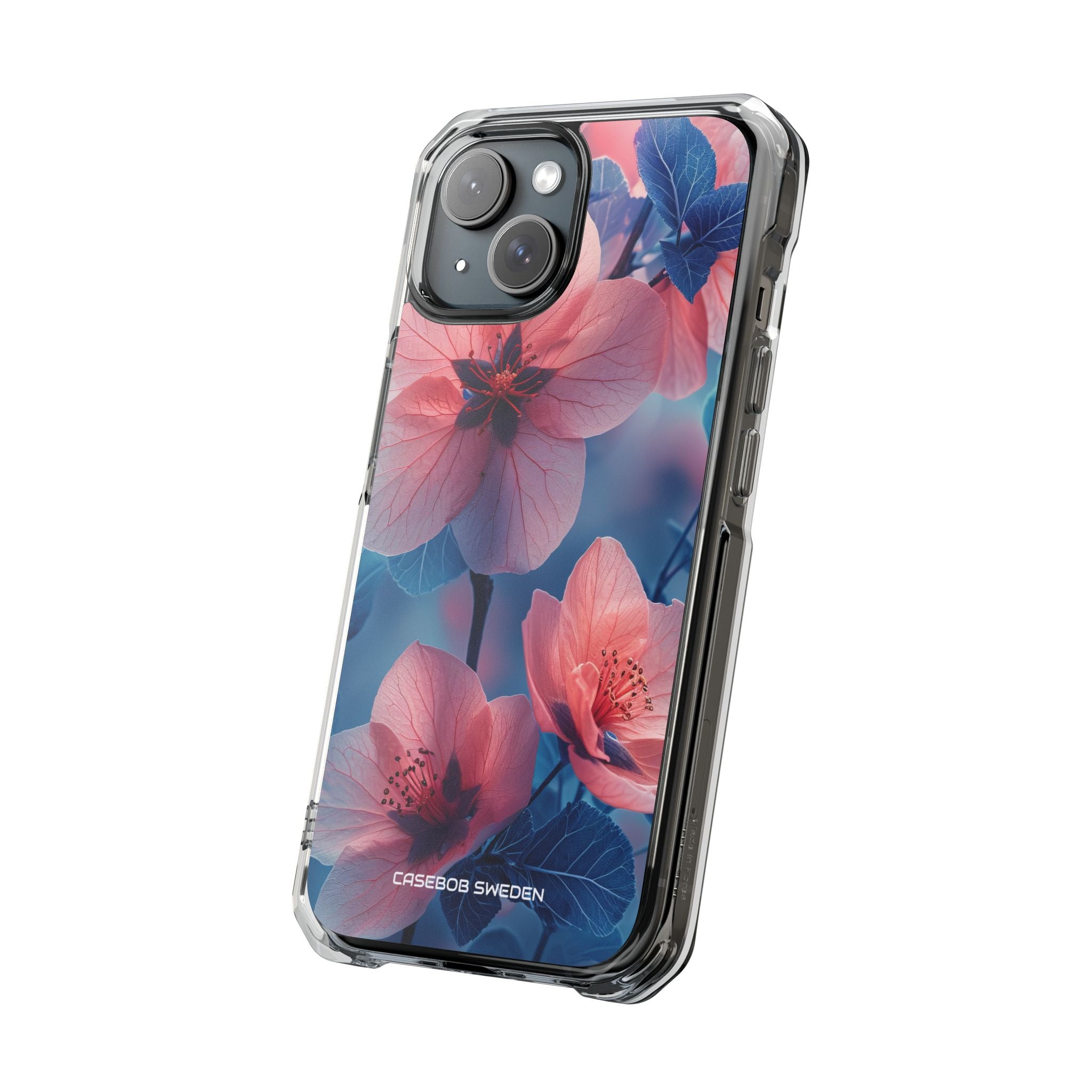 Blossom Serenity - Clear Impact iPhone 15 Phone Case