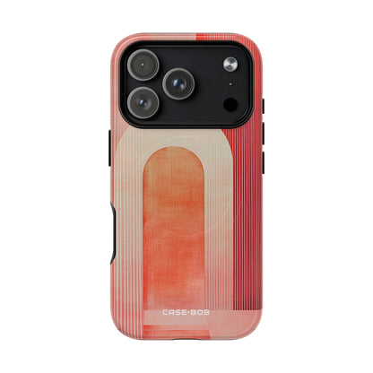 Crimson Arches iPhone 17 Pro Case - Tough+