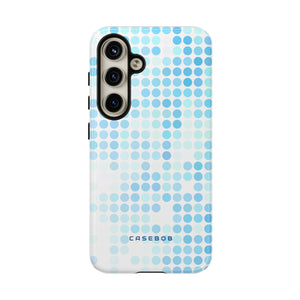 Blue Pixels - Protective Phone Case