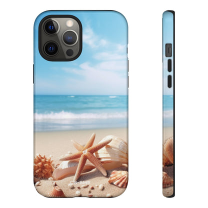 Shells Rest Beneath Waves - iPhone Case