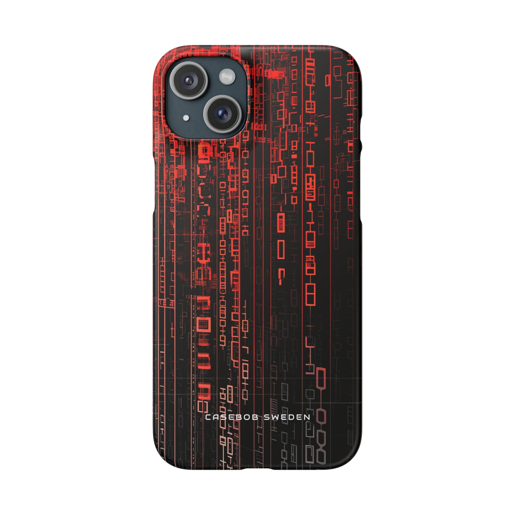 Gradient Cyberflux Network iPhone 15 - Slim Phone Case