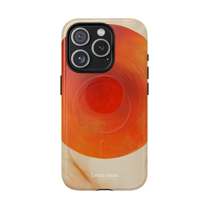 Sunburst Swirl iPhone 15 Pro Case - Tough+