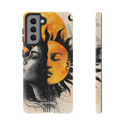 Sunlit Duality | Protective Phone Case for Samsung Galaxy