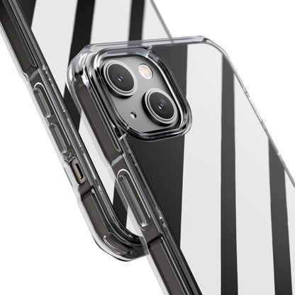Monochrome Diagonal Symmetry iPhone Case - Impact