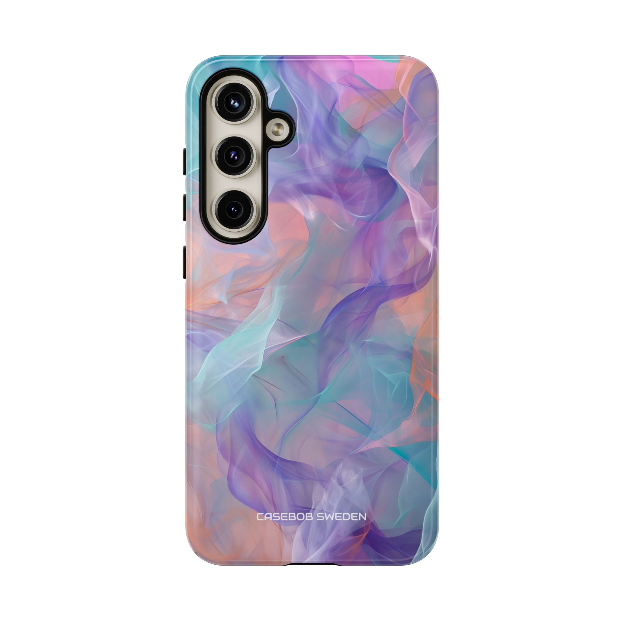 Dreamy Teal Flow - Tough Samsung S24 Phone Case