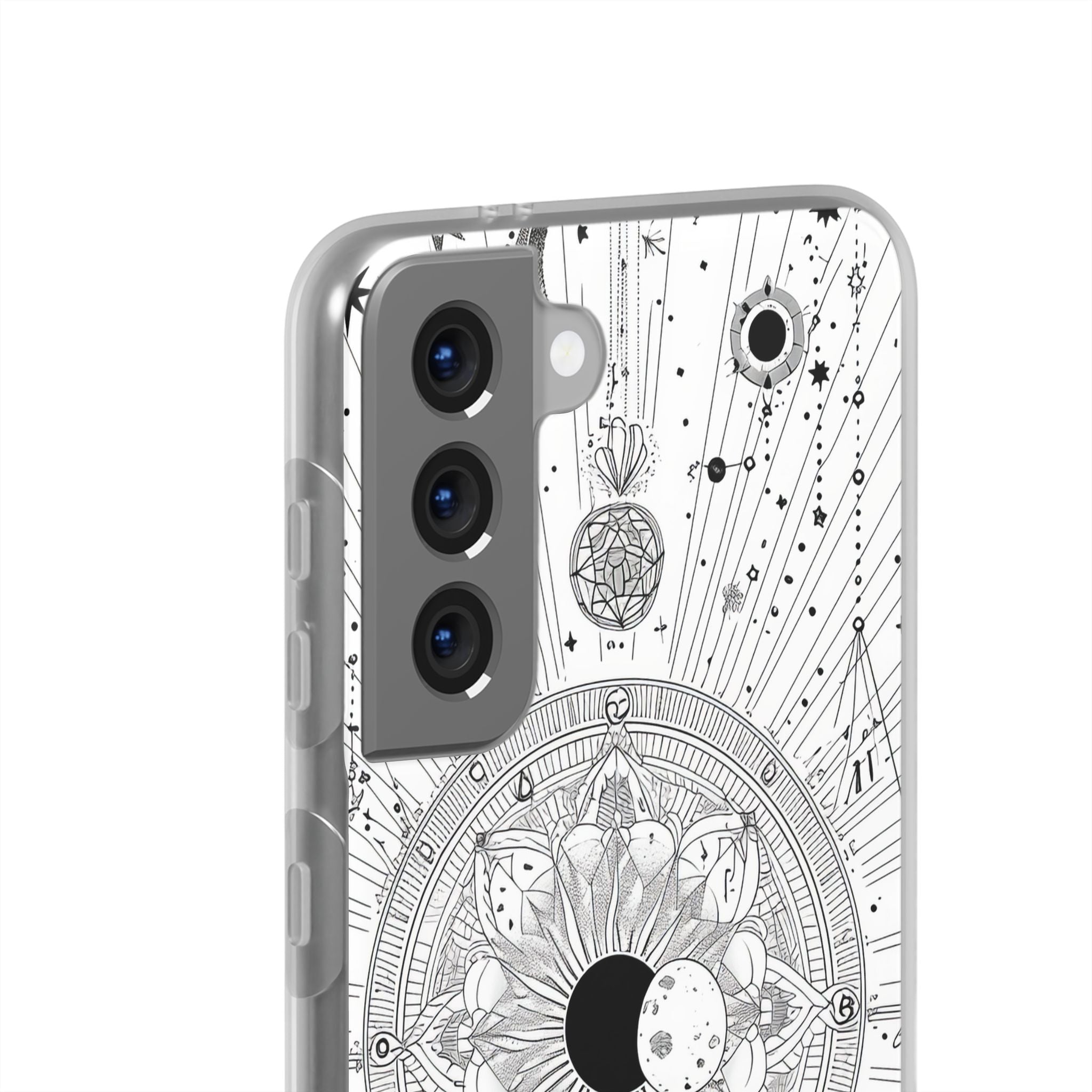 Celestial Mandala Mystique | Flexible Phone Case for Samsung Galaxy