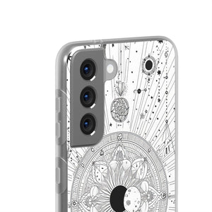 Celestial Mandala Mystique | Flexible Phone Case for Samsung Galaxy