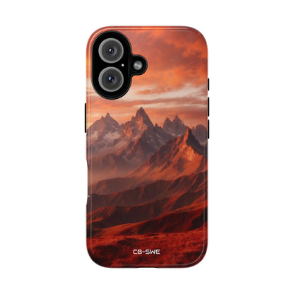 Mountain Peaks Glowing - iPhone Case