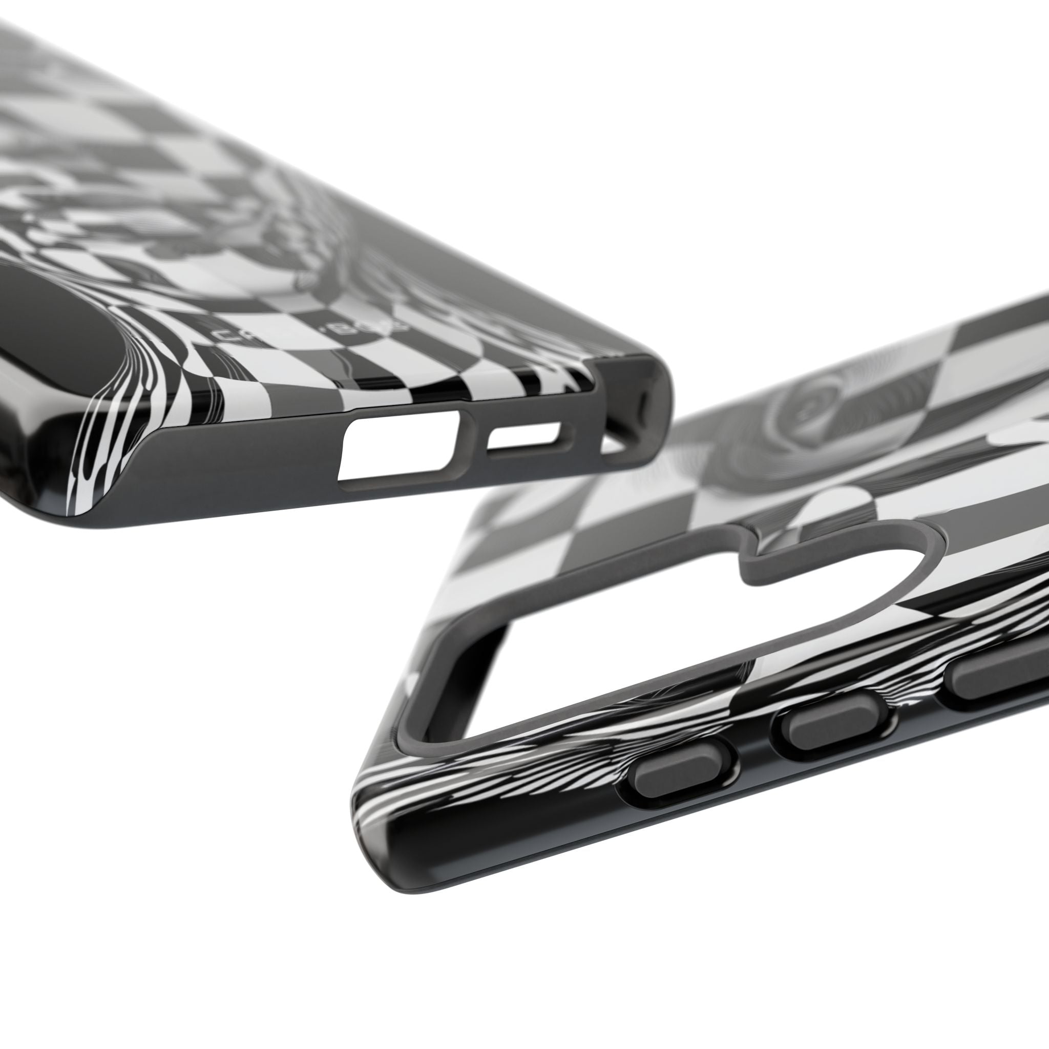 Checkered Face Samsung S25 Ultra Case - Tough