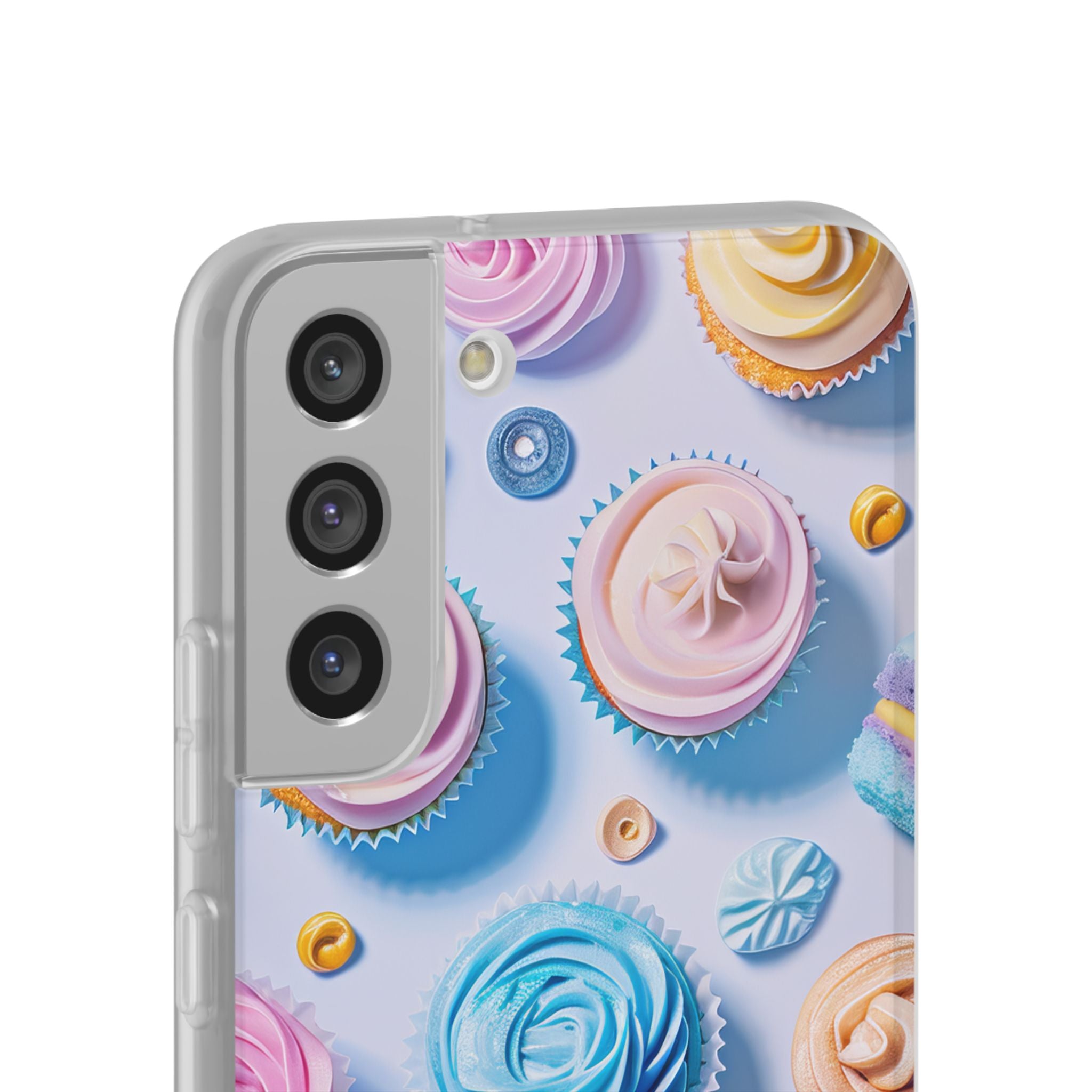 Pastel Whimsy Desserts - Flexi Samsung S22 Phone Case