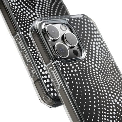 Waves of Dots iPhone 16 - Impact Clear+