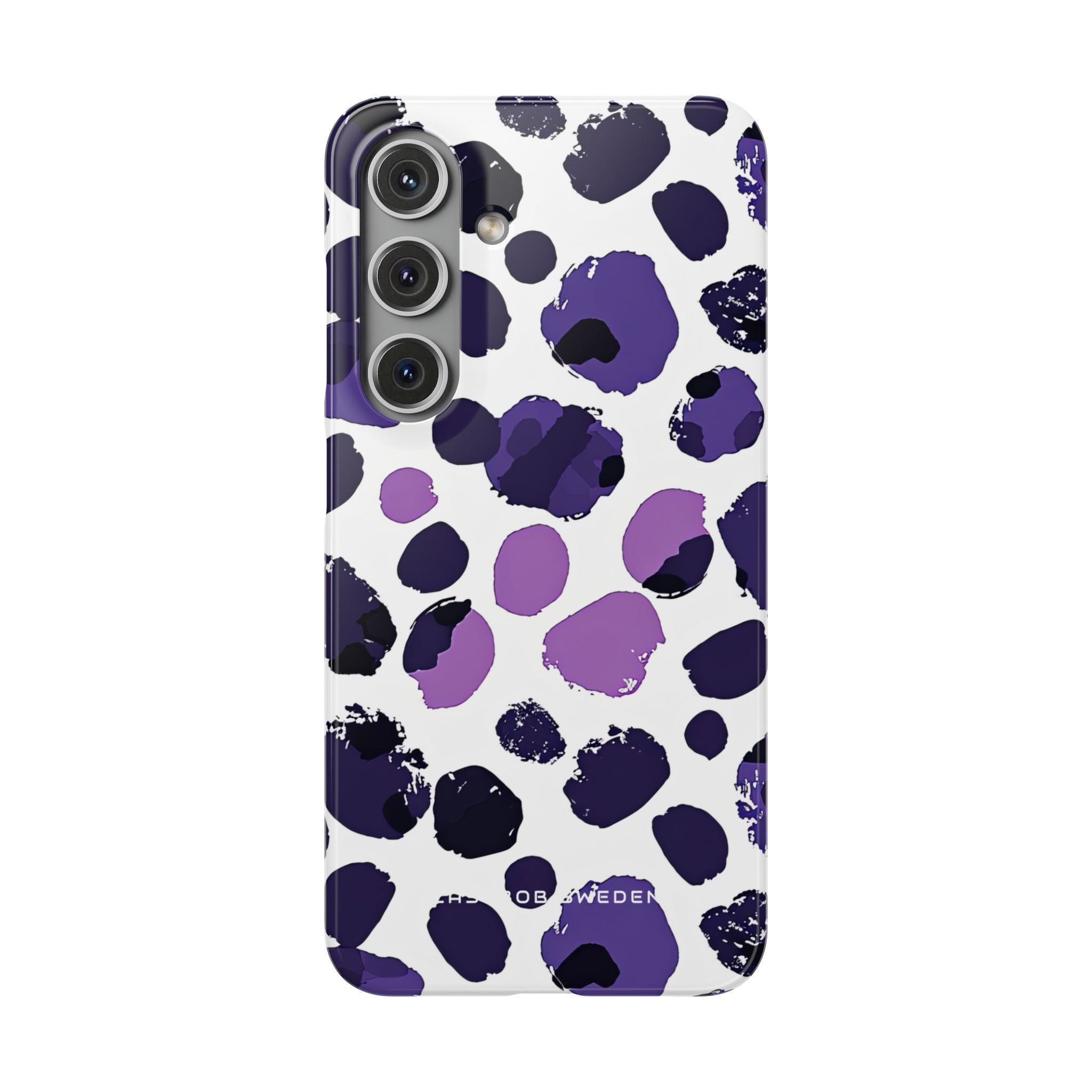 Purple Inkblots Samsung S24 - Slim Phone Case