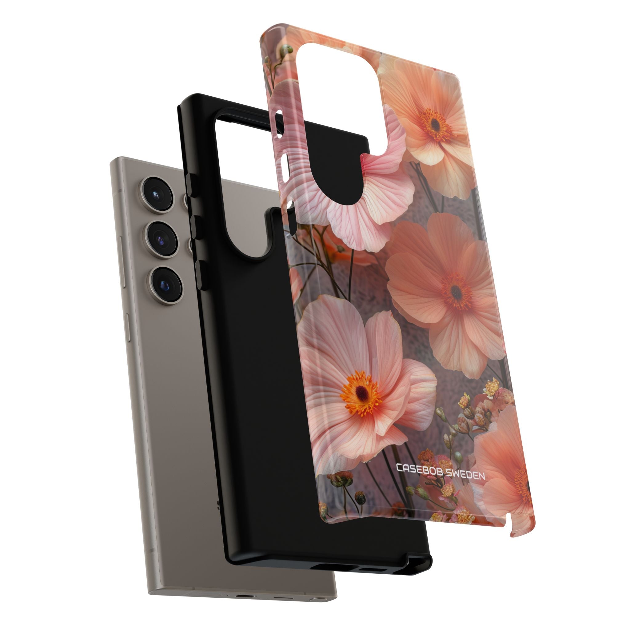 Serene Botanical Blooms - Tough Samsung S24 Phone Case