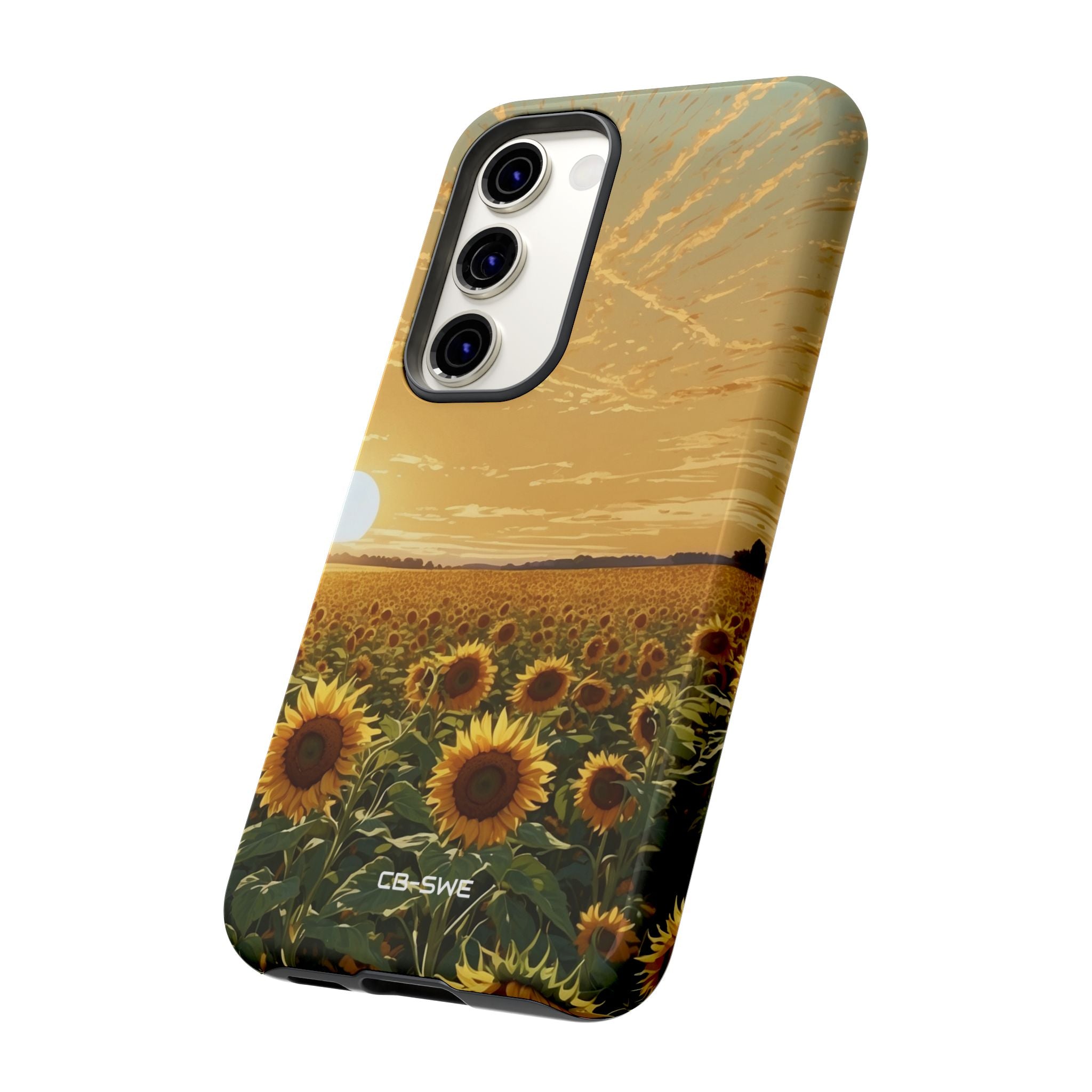 Sunflowers Embrace Sunset - Samsung Case