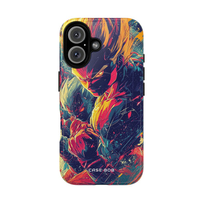 Yellow Fury iPhone 16 Case - Tough+