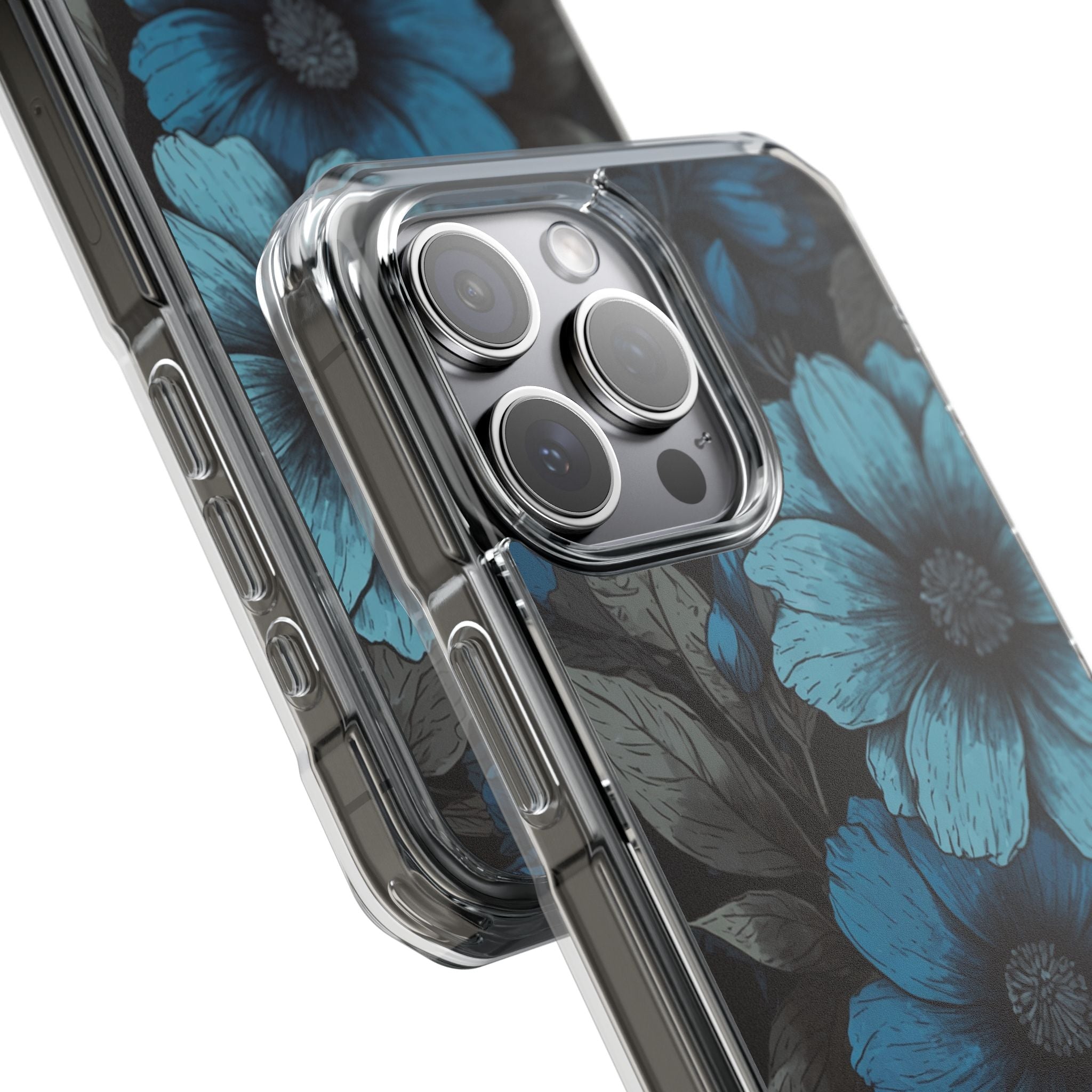 Flower Embrace Depth iPhone Case - Impact