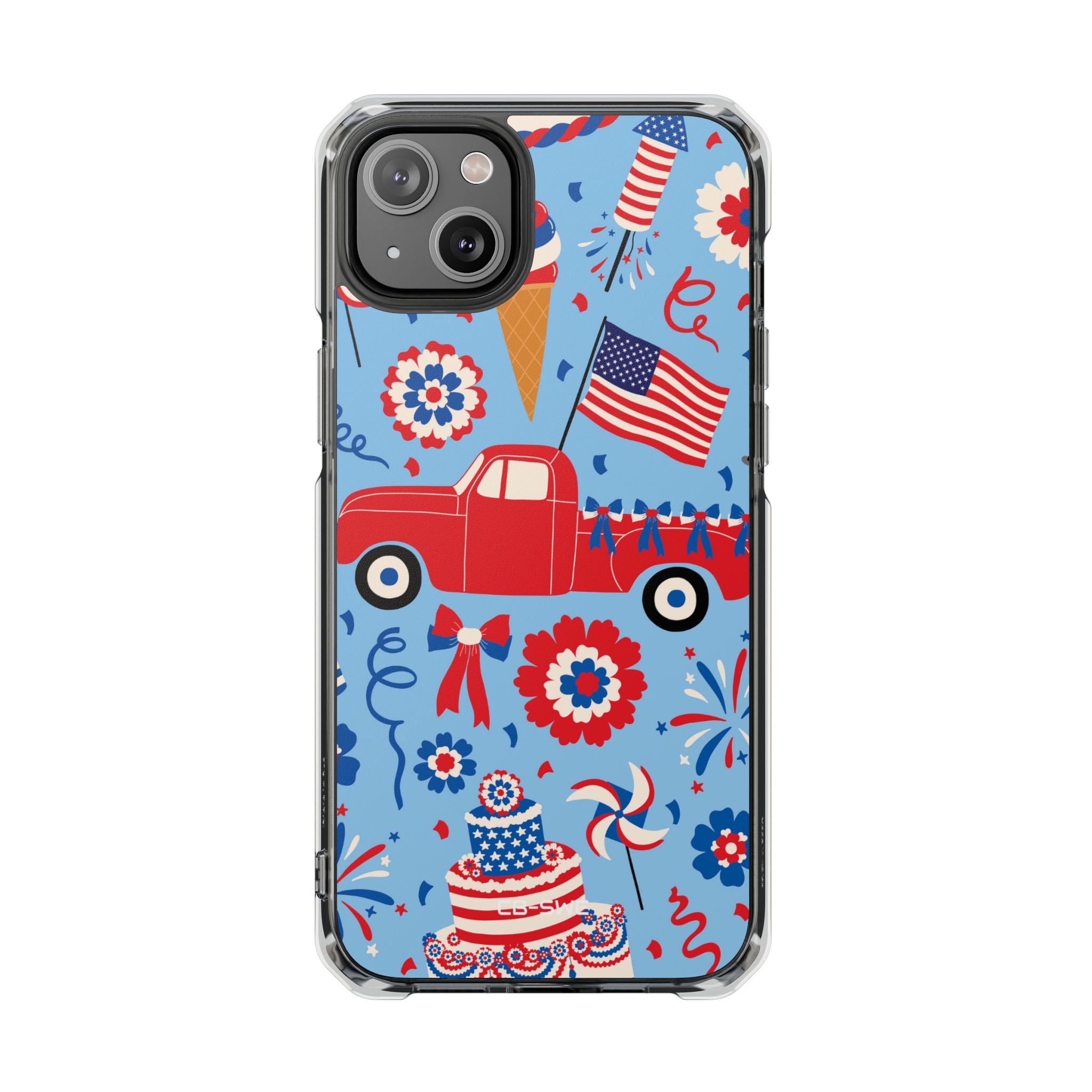 Celebration Fireworks Burst iPhone Case - Impact