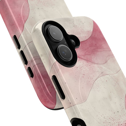 Crimson Waves iPhone 17 Case - Tough+