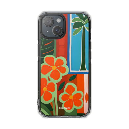 Tropical Geometry Harmony iPhone Case - Impact