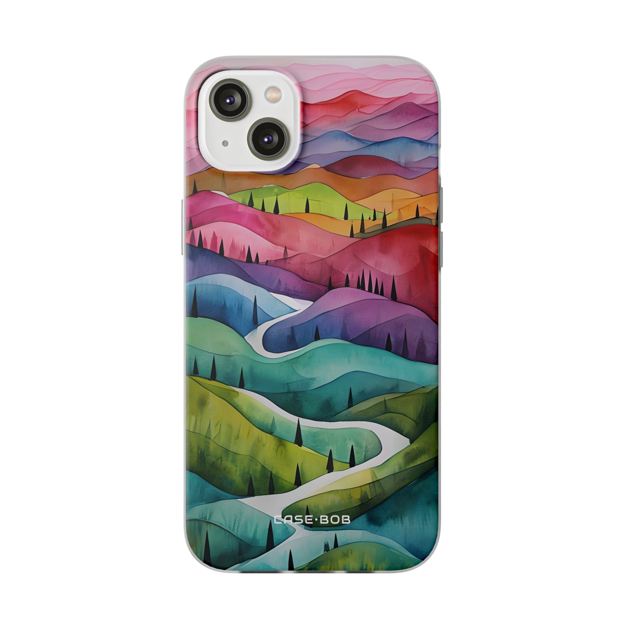 Winding Verdure iPhone 14 Plus Case - Soft