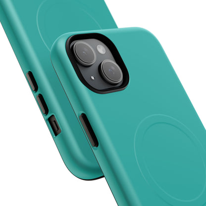 Light Sea Green iPhone 15 | Tough+ Phone Case