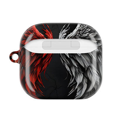 Crimson Silver Wings - AirPods Case