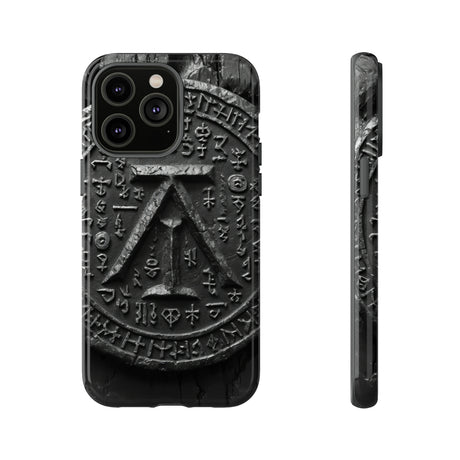 Norse Myth Runes Emblem - Protective Phone Case