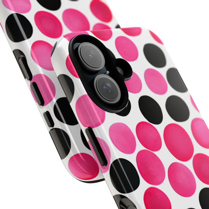 Pulsing Circles Illusion - iPhone Case