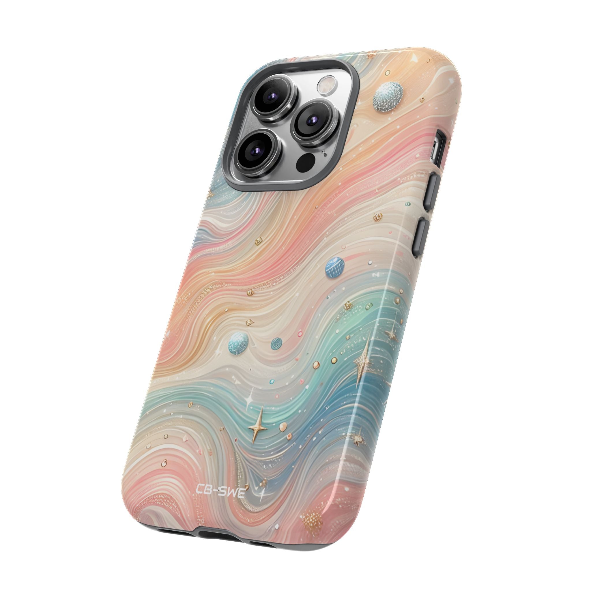 Celestial Waves Dance - iPhone Case