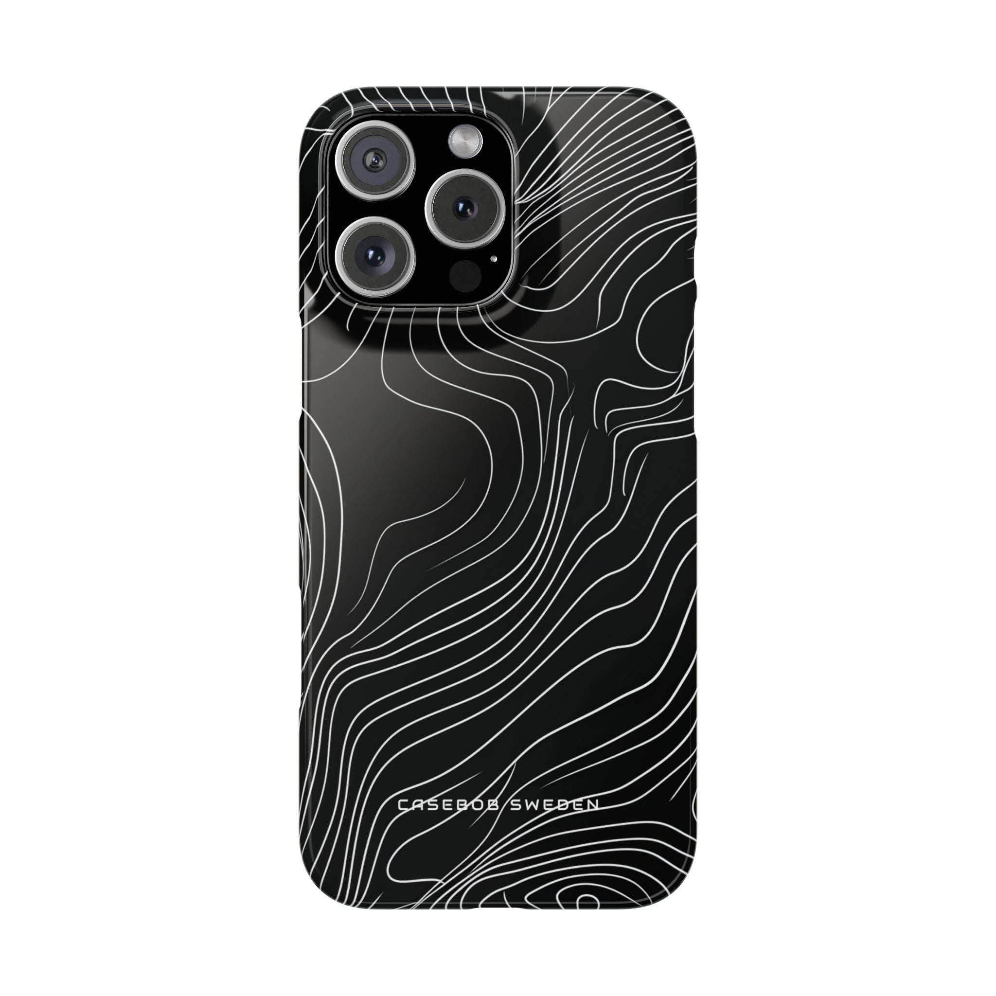 Contour Waveform Flow iPhone 16 - Slim Phone Case