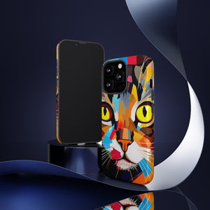 Abstract Kitty Palette - Protective Phone Case