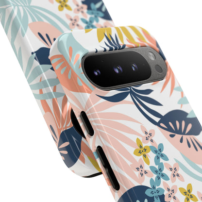 Tropical Foliage Blooms - Google Pixel Case