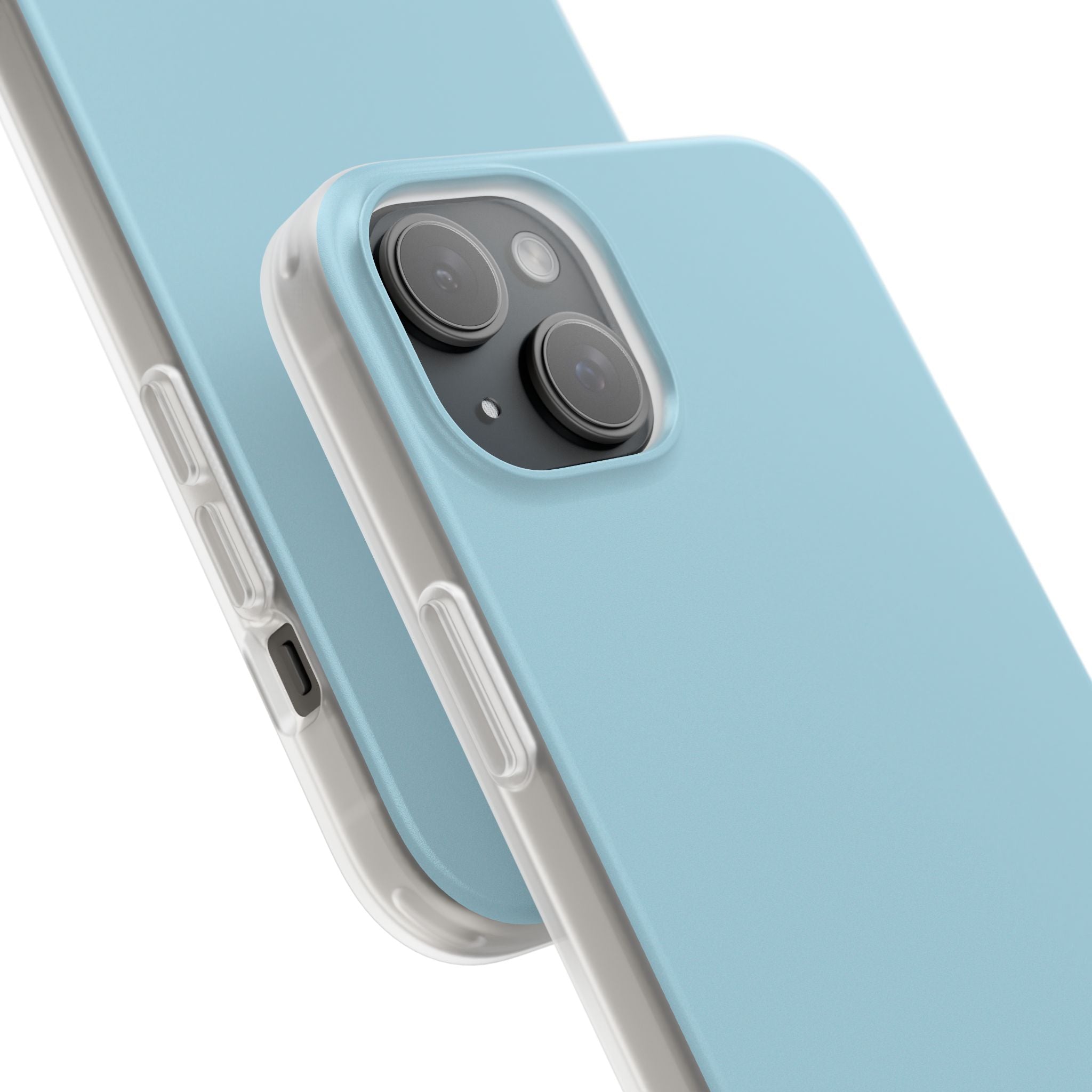 Light Blue iPhone 15 - Flexi Phone Case