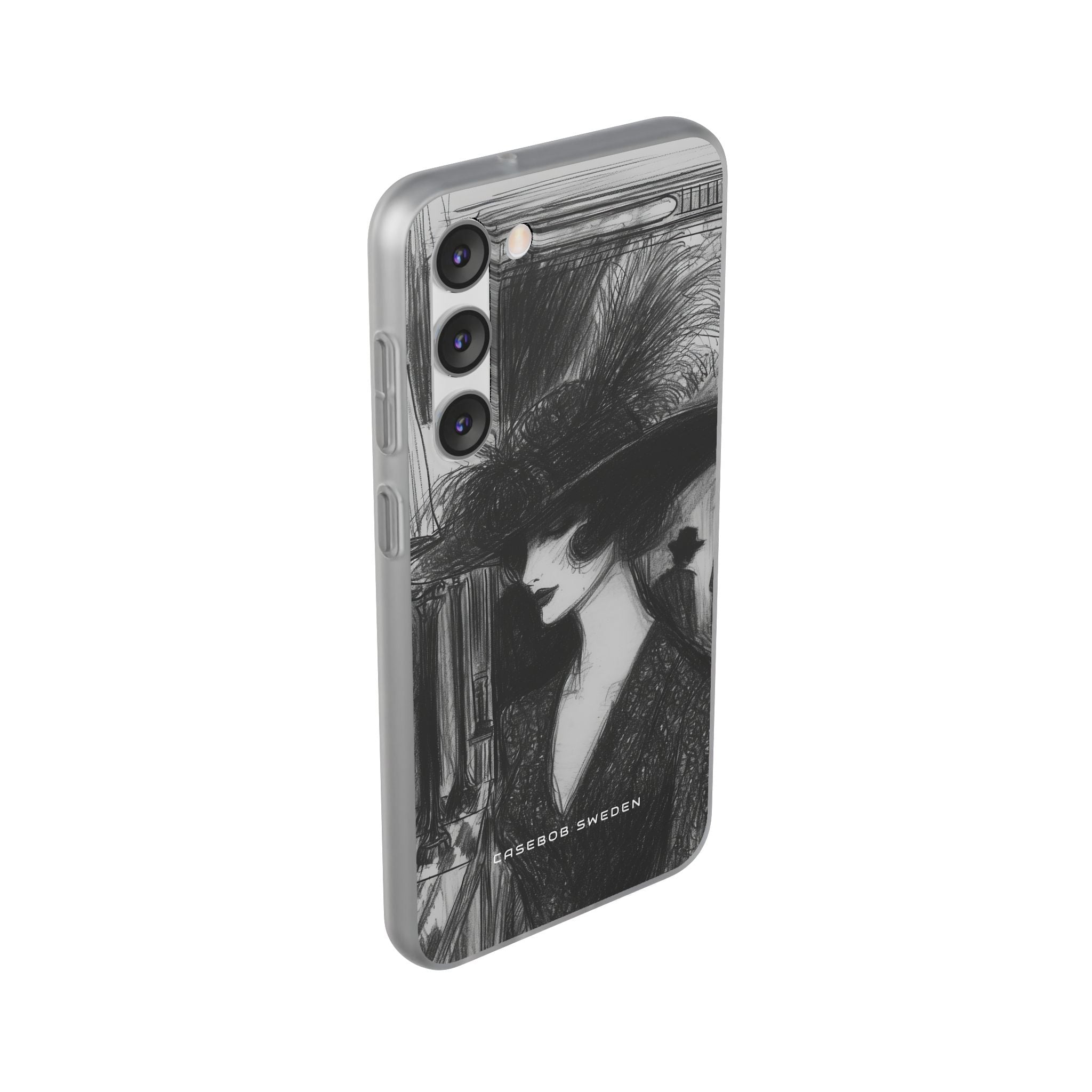 Timeless Elegance in Monochrome Samsung S23 - Flexi Phone Case