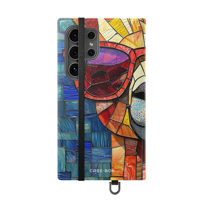 Sunglass Llama Mosaic - Samsung S24 Ultra Case - Wallet