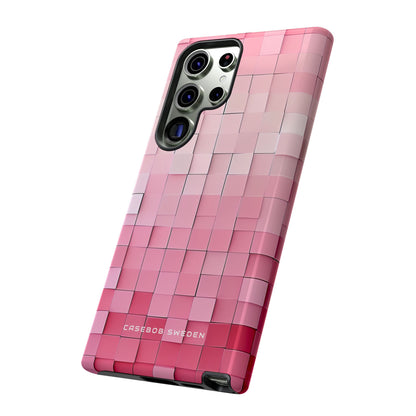 Gradient Pink Mosaic Samsung S23 - Tough Phone Case