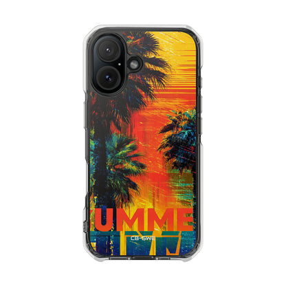 Summer Sunset Palms iPhone Case - Impact