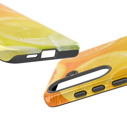 Citrus Splash Burst Samsung S25 - Robust