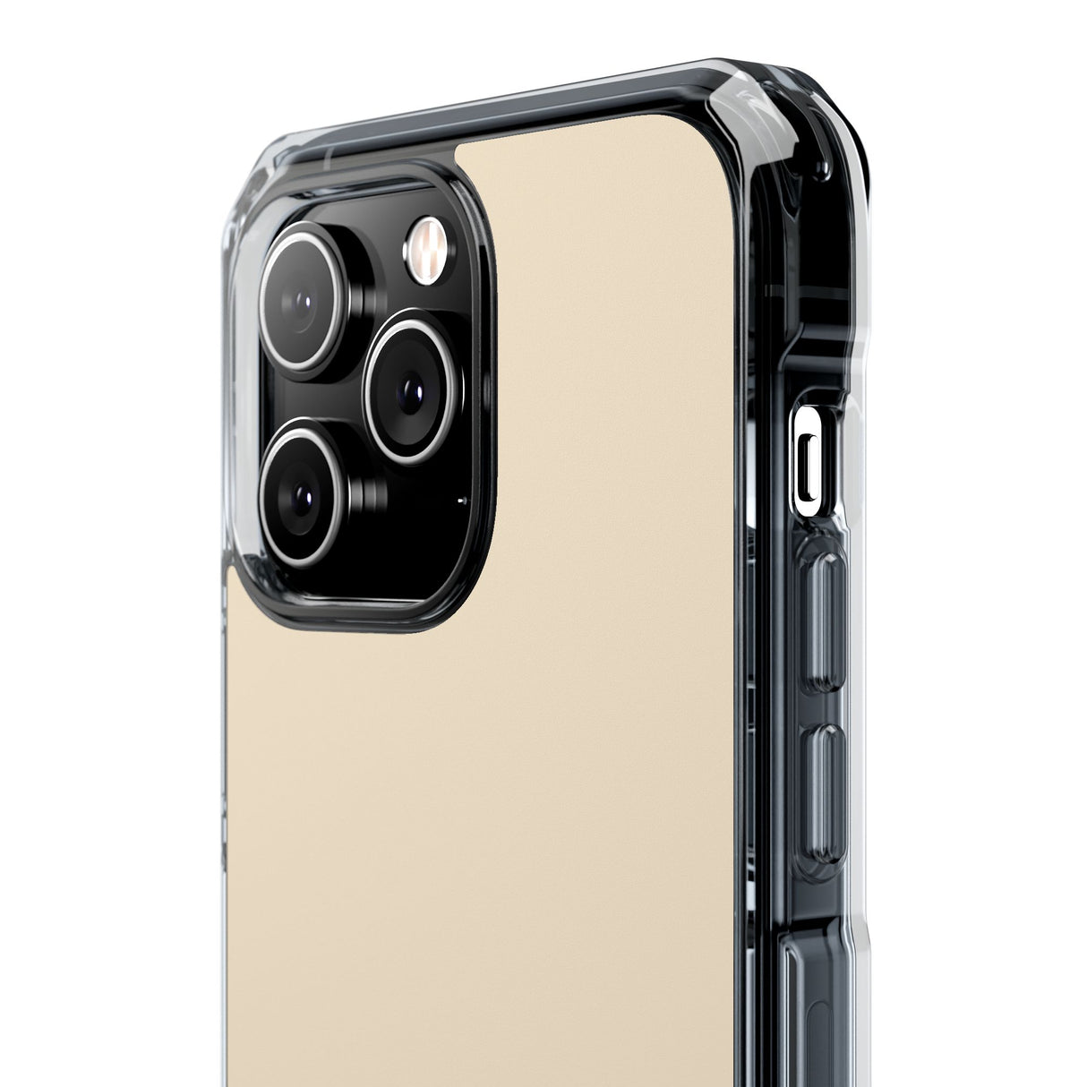 Champagner-Eleganz | Handyhülle für iPhone (Clear Impact Case – magnetisch) 