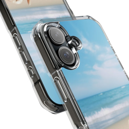 Shells Rest Beneath Waves iPhone Case - Impact