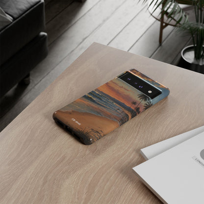 Golden Waves Embrace - Google Pixel Case