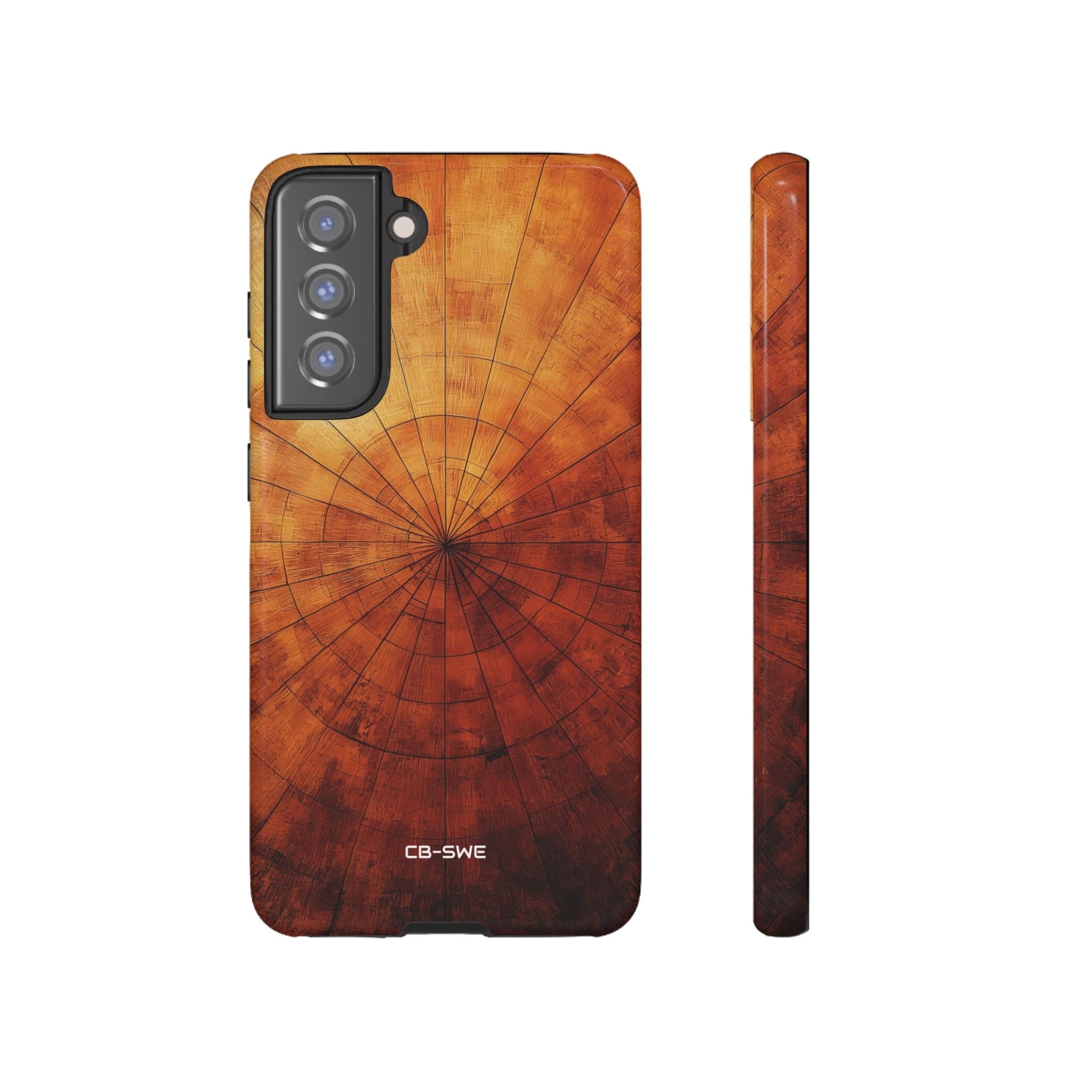 Warm Wood Swirls - Samsung Case