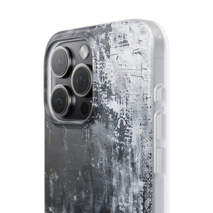 Textured Blackscape iPhone 15 Pro Max Case - Soft