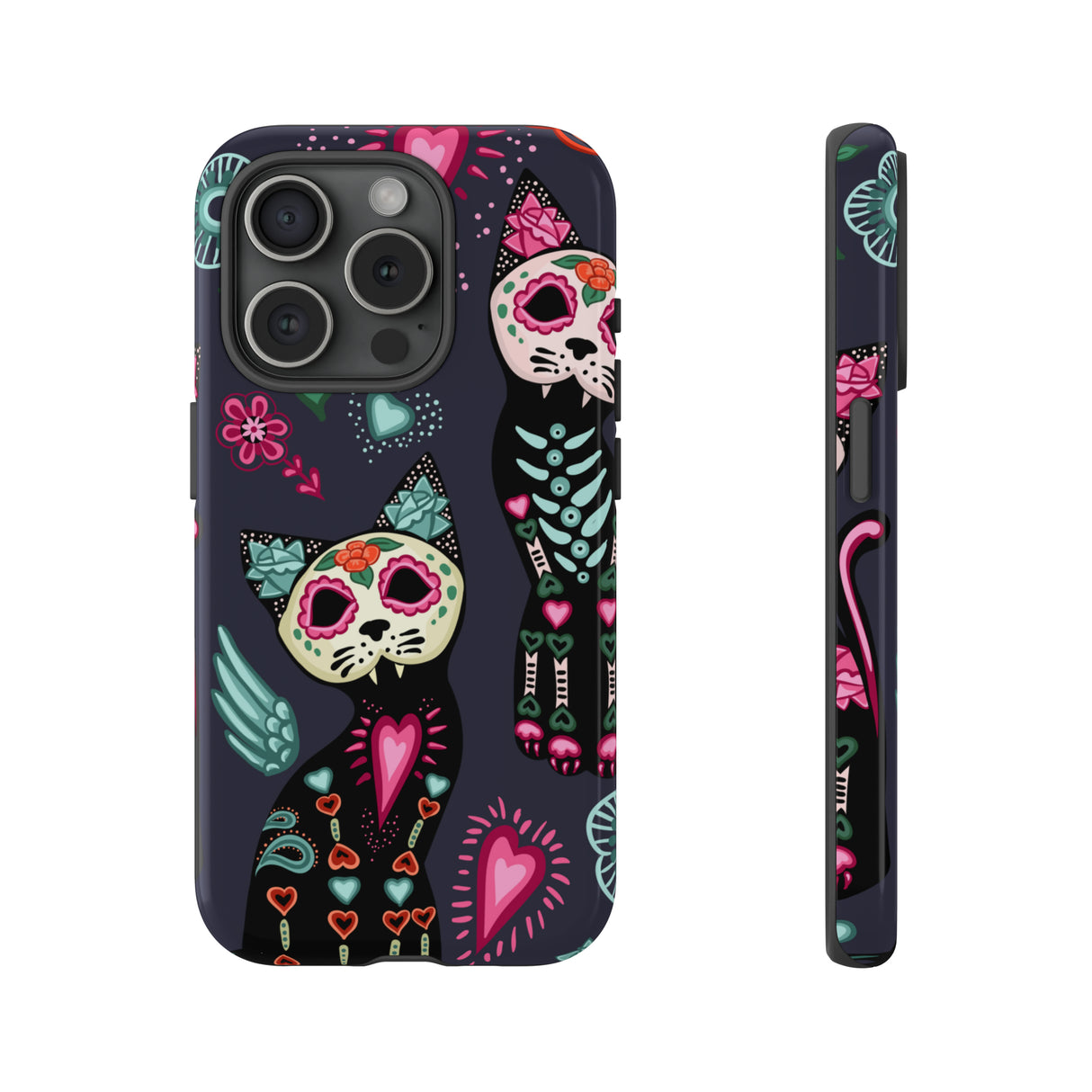 Halloween Cats - Protective Phone Case