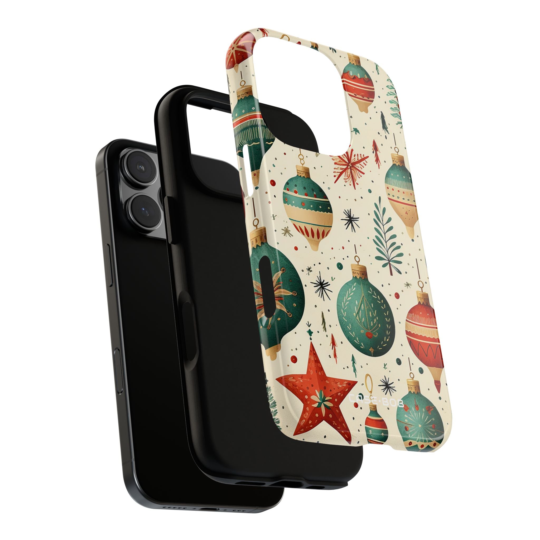 Teal Ornaments iPhone 16 Pro Case - Tough
